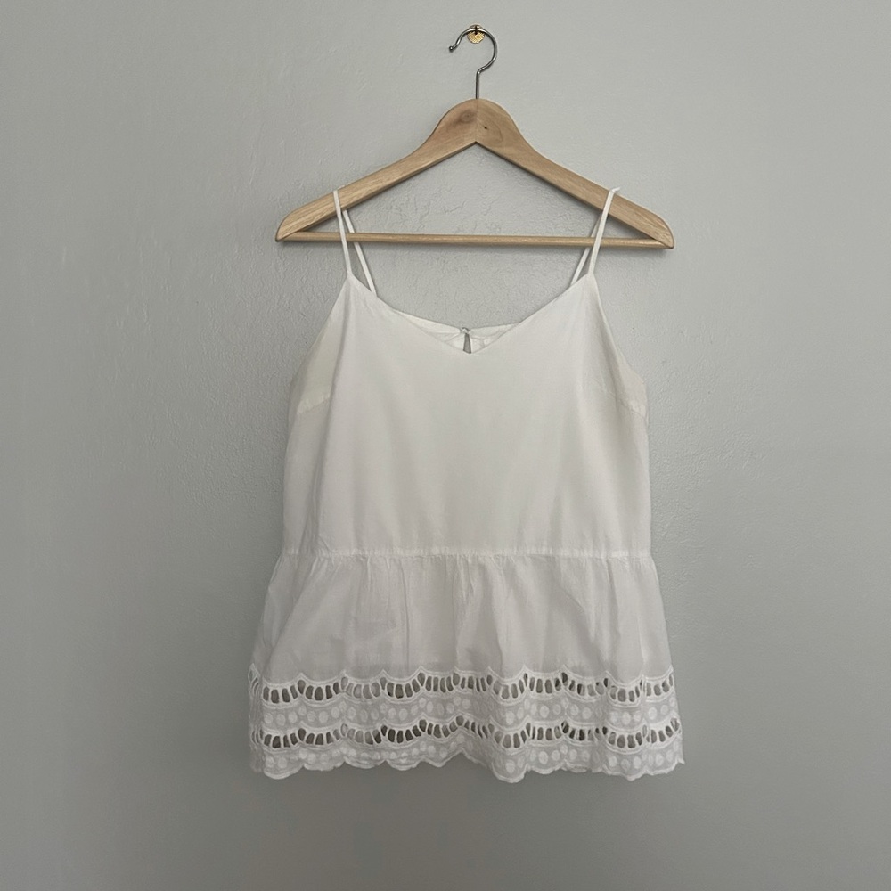 Lush 100% Cotton Lace Camisole